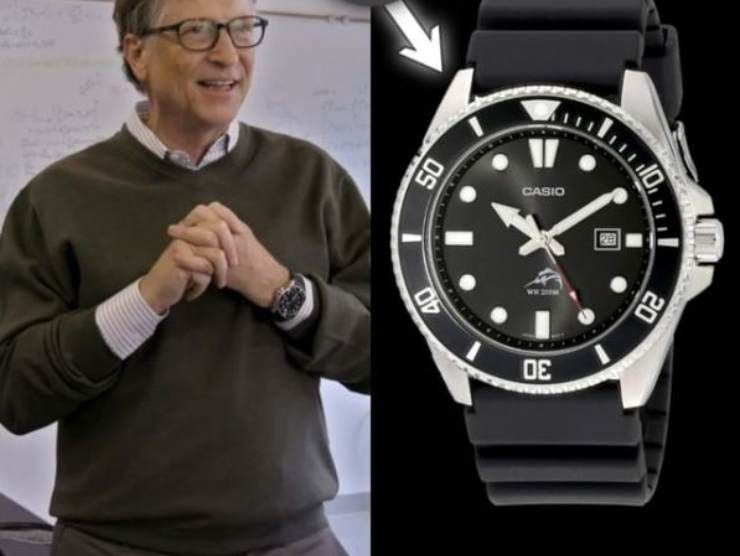 L'orologio di Bill Gates (Instagram) 23.11.2022 stylife