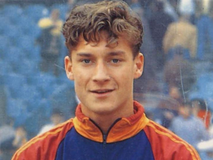 Francesco Totti giovane